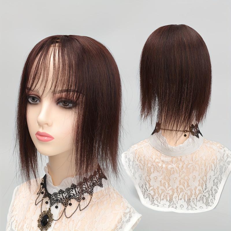 Ultra thin Air Fringe Hair Block Butterfly shaped Hair Pieces For Women