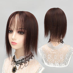 Ultra thin Air Fringe Hair Block Butterfly shaped Hair Pieces For Women