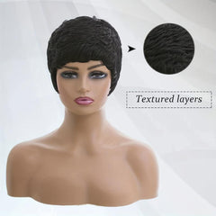 Short Pixie Cut Wigs For Women - Stylish Short Hair Wigs