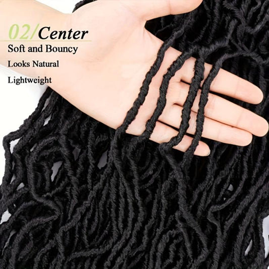 Soft Locs Crochet Hair Extensions Pre Looped 6 Packs 12Strands Pack