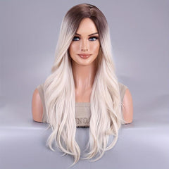 Big Wave Fluffy Synthetic Wig for Daily Use