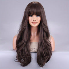 Big Wave Fluffy Synthetic Wig for Daily Use