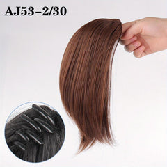 Synthetic Ponytail Extensions with Secure Claw Clip