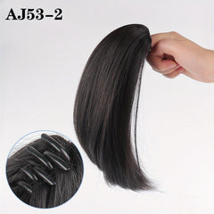 Synthetic Ponytail Extensions with Secure Claw Clip