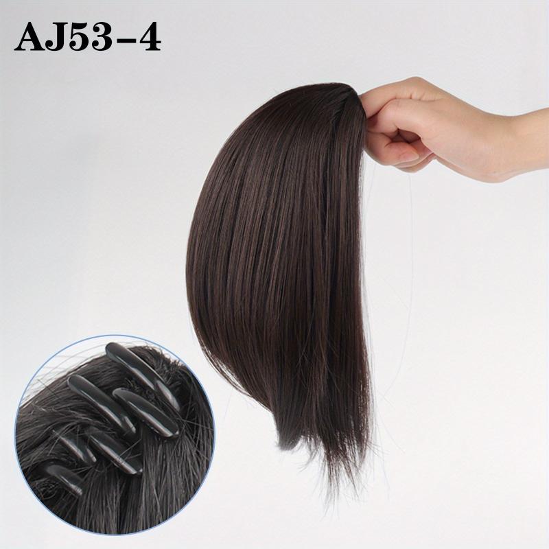 Synthetic Ponytail Extensions with Secure Claw Clip