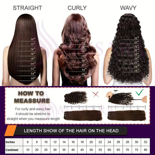 Long Curly Clip in Hair Extensions - Natural Looking Synthetic Hair Pieces