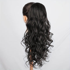 Wavy Drawstring Ponytail Extension 45-72 cm Synthetic Hairpiece for Women