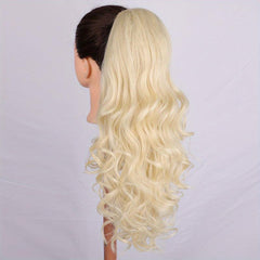 Wavy Drawstring Ponytail Extension 45-72 cm Synthetic Hairpiece for Women