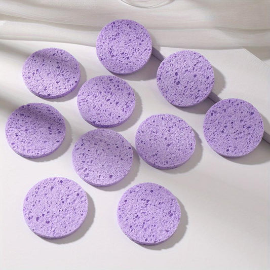 5pcs Reusable Facial Sponge for Cleansing and Exfoliating