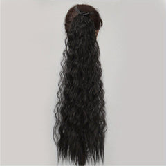 66cm Long Curly Ponytail Extensions Hair Tie Synthetic Extensions
