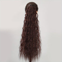 66cm Long Curly Ponytail Extensions Hair Tie Synthetic Extensions