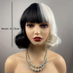 Two Tone Cosplay Wig Perfect For Anime Costumes