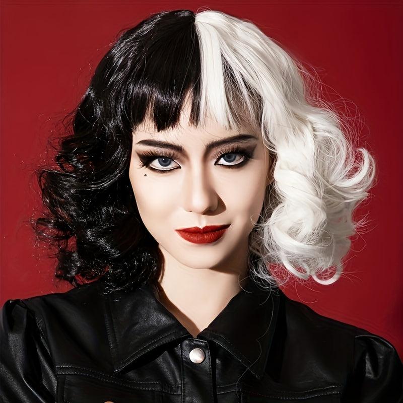 Two Tone Cosplay Wig Perfect For Anime Costumes
