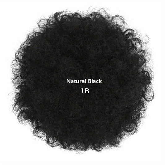 Kinky Curly Drawstring Ponytail Hair Extension