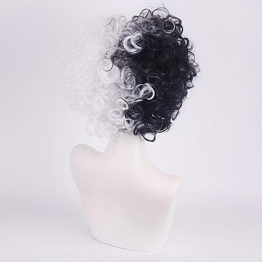 30 48 Cm Witch Cosplay Wig Short Curly Synthetic Wig Halloween Costume Wigs