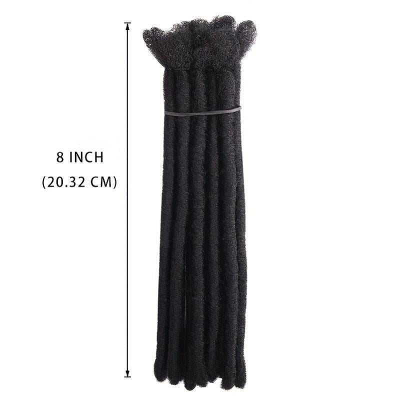 10 Strand 0.69 Cm Width Backcomb Twisted Dreadlock Extensions