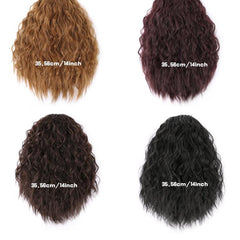 Curly Wavy Clip In Hair Extensions for Daily Use - Natural Look