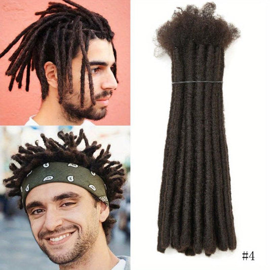 6 Inch Blonde Dreadlocks Hair Extensions 10 Strands Crochet Hair Braids