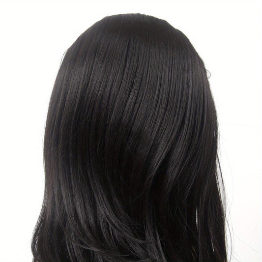 Brown Mix Red Blonde Ponytail Extension Curly Synthetic Hairpiece