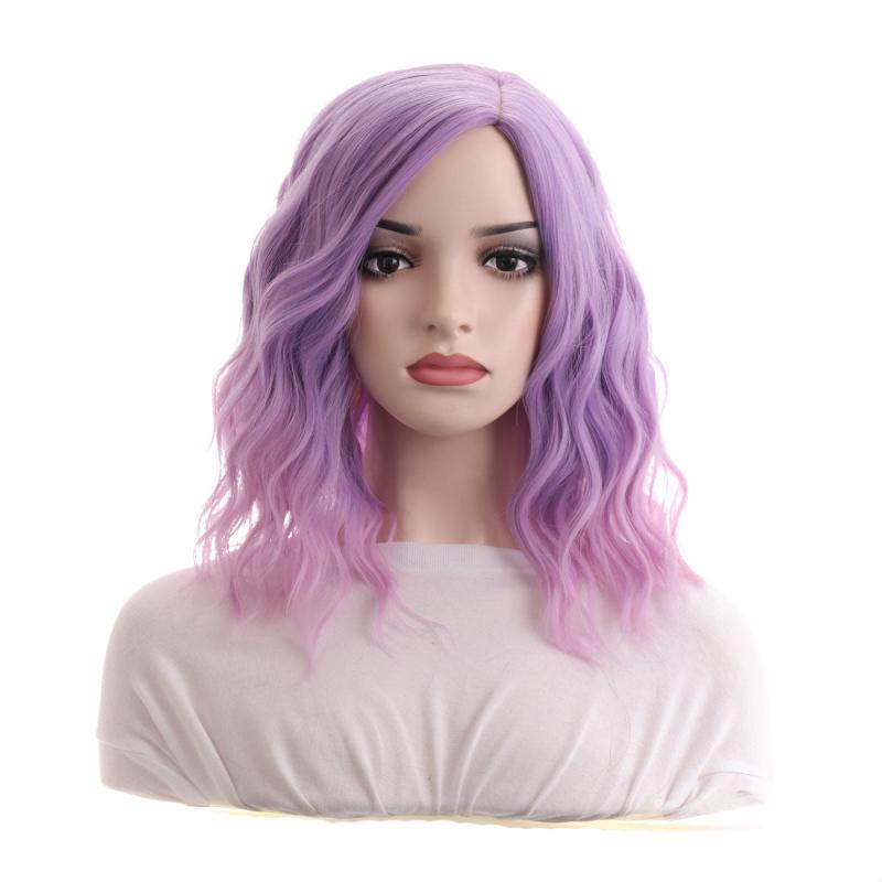 Shoulder Length Wavy Wig for Cosplay Party Use