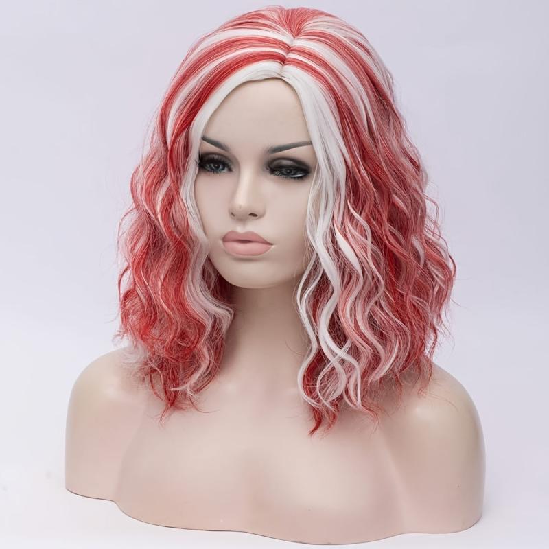 Shoulder Length Wavy Wig for Cosplay Party Use