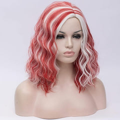 Shoulder Length Wavy Wig for Cosplay Party Use