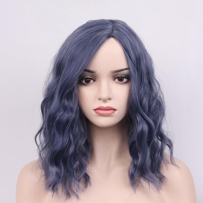 Shoulder Length Wavy Wig for Cosplay Party Use