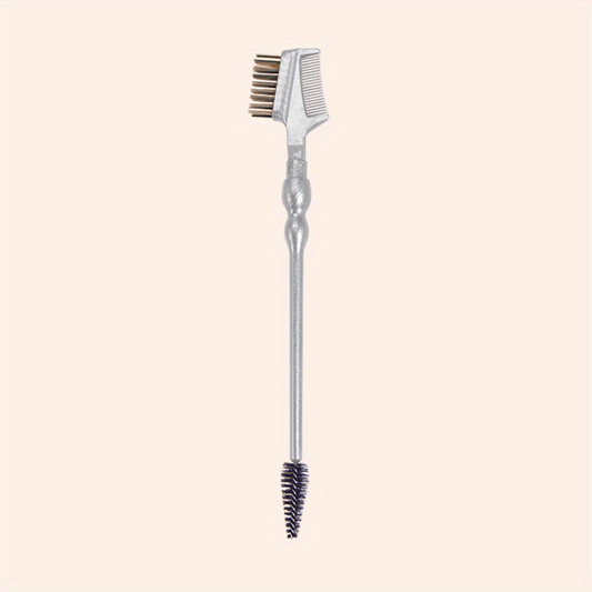 Eyelash Eyebrow Comb & Lash Shaper with 3 Spoolie Brushes