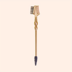 Eyelash Eyebrow Comb & Lash Shaper with 3 Spoolie Brushes