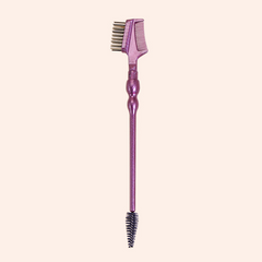 Eyelash Eyebrow Comb & Lash Shaper with 3 Spoolie Brushes