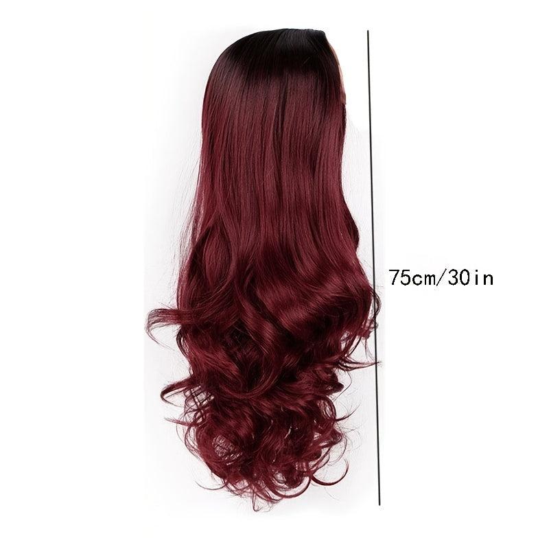 Long Curly Wavy Wig Synthetic Wig Heat Resistant Costume Wig