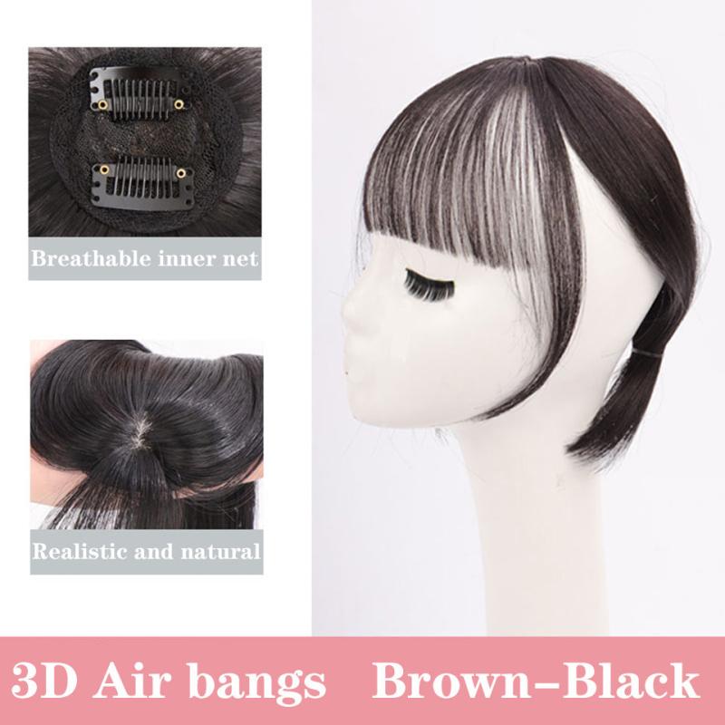 Synthetic Bangs Wig Natural Hair Accessories Hair Extension Bangs Clip