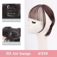 Synthetic Bangs Wig Natural Hair Accessories Hair Extension Bangs Clip