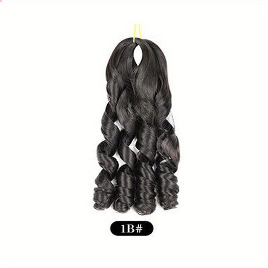 8 Cm Bouncy Braiding Hair Loose Wave French Curles Crochet Braid Hair