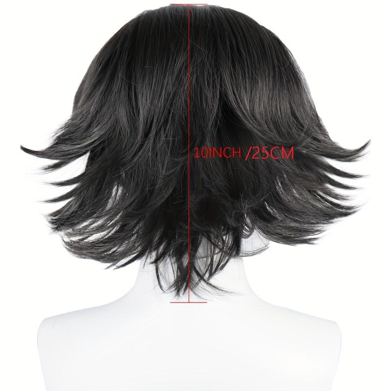 Women's Straight Cosplay Wig for Halloween Parties with Wig Cap
