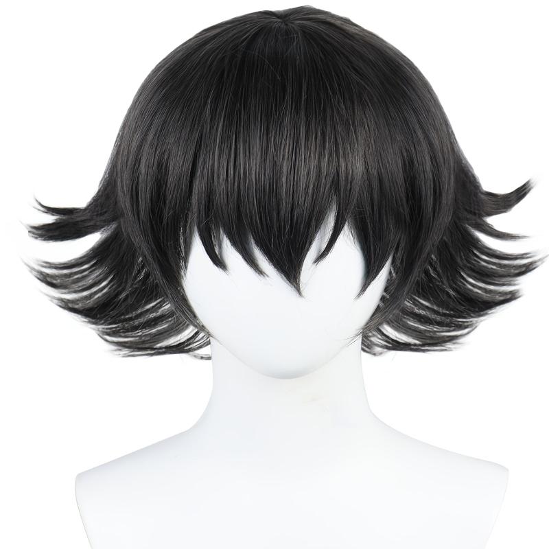 Women's Straight Cosplay Wig for Halloween Parties with Wig Cap