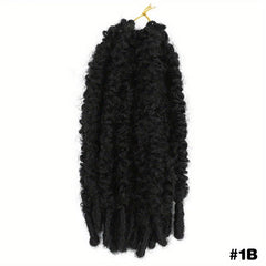 Butterfly Locks Braids Hair Pieces Synthetic Crochet Hair Extensions