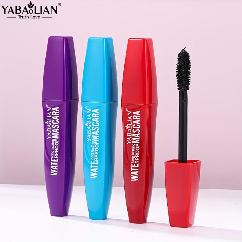 3pcs Waterproof Mascara Set Curling Thick Natural Slender Black