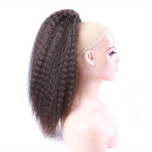 Kinky Curly Synthetic Ponytail Extensions for Women Afro Hair