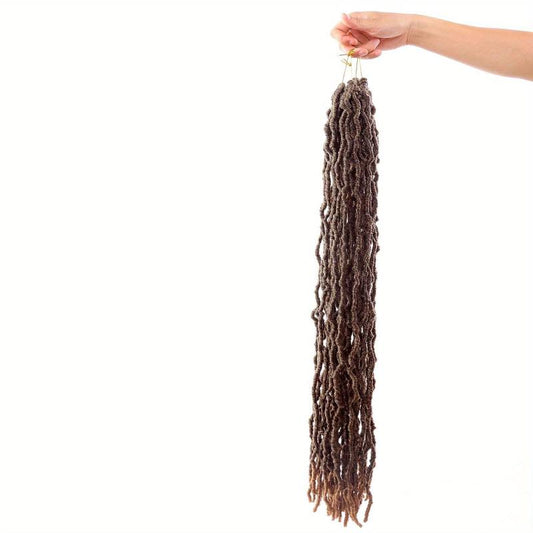 Ombre Burgundy Goddess Locs Crochet Hair 2 Packs Soft Locs Prelooped