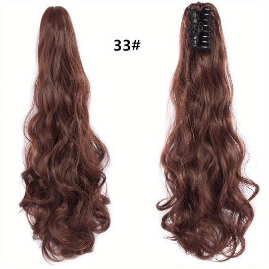 Long Loose Wave Hair Extension Ponytail 55