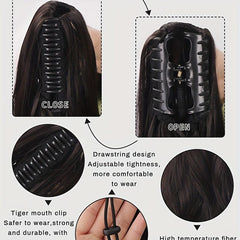 Long Loose Wave Hair Extension Ponytail 55