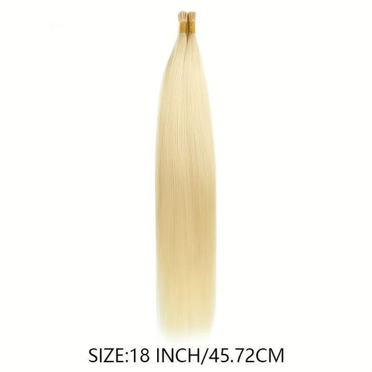 Chocolate Brown Human Hair Extensions 50 Strands Pre Bonded Fusion Stick Tip