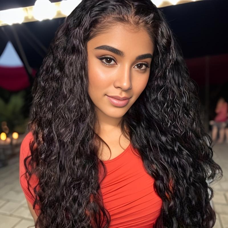 Long Deep Wave Wig Beginners Friendly Natural Looking