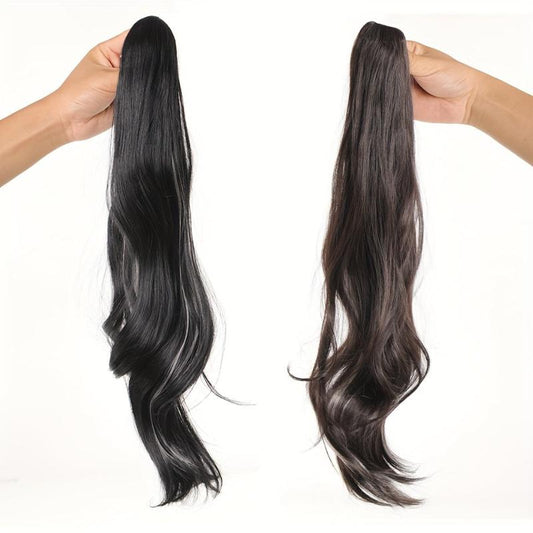 Wavy Claw Clip Ponytail Extensions for Women 50.8 cm Long