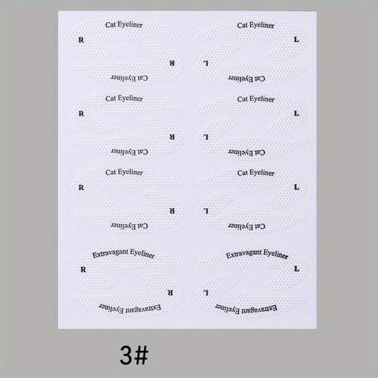 Eyeshadow Eyeliner Template Sticker Eye Makeup Auxiliary Sticker