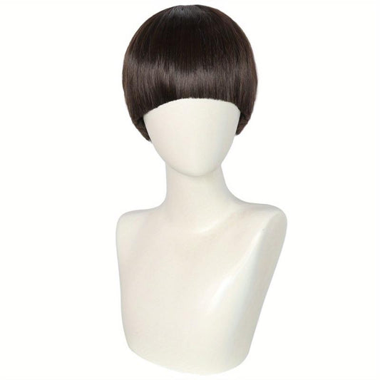 1960s Men Synthetic Mushroom Wig Cosplay Wig For Party Halloween