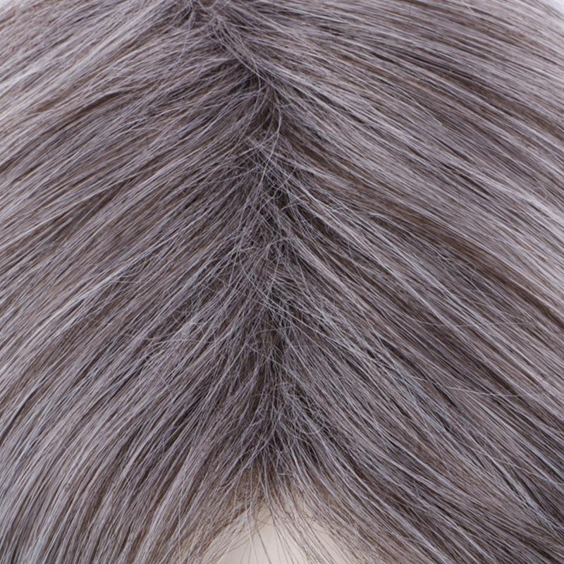 Auburn Pixie Cut Wig with Fringe Natural Straight Synthetic for Daily Use