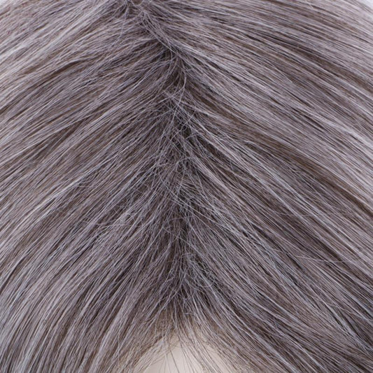 Auburn Pixie Cut Wig with Fringe Natural Straight Synthetic for Daily Use