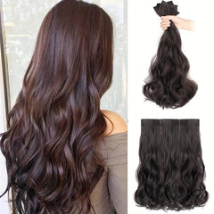 3pcs Long Curly Wavy Hair Extensions Patch for Women